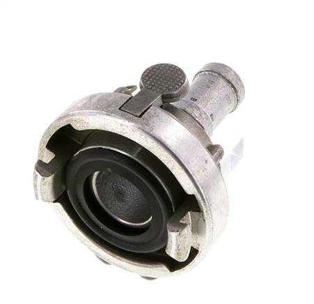 Acoplamiento Storz de aluminio forjado de 32 (44 mm) Pilar de manguera de 19 mm giratorio con bloqueo