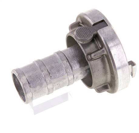 Acoplamiento Storz de aluminio forjado de 38 (51 mm) Pilar de manguera de 32 mm giratorio con bloqueo
