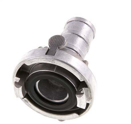 Acoplamiento Storz de aluminio forjado de 38 (51 mm) Pilar de manguera de 32 mm giratorio con bloqueo