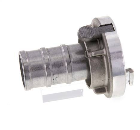Acoplamiento Storz de aluminio forjado de 38 (51 mm) Pilar de manguera giratorio con bloqueo