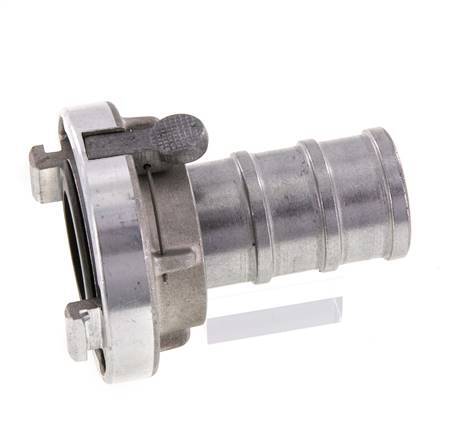Acoplamiento Storz de aluminio forjado de 38 (51 mm) Pilar de manguera giratorio con bloqueo