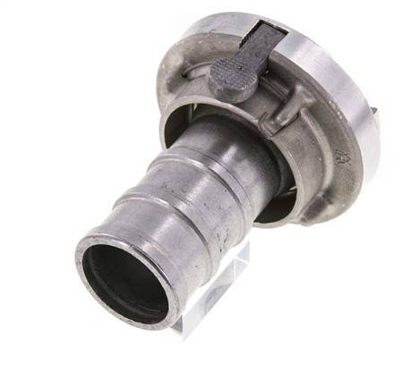 Acoplamiento Storz de aluminio forjado de 38 (51 mm) Pilar de manguera giratorio con bloqueo