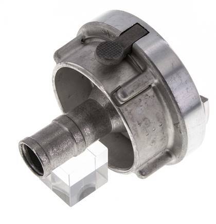 Acoplamiento Storz de aluminio forjado 52-C (66 mm) Pilar de manguera de 25 mm giratorio con bloqueo