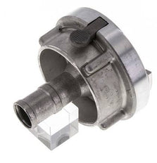 Acoplamiento Storz de aluminio forjado 52-C (66 mm) Pilar de manguera de 25 mm giratorio con bloqueo
