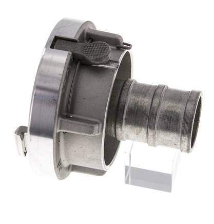 Acoplamiento Storz de aluminio forjado 52-C (66 mm) Pilar de manguera de 38 mm giratorio con bloqueo