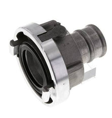 Acoplamiento Storz de aluminio forjado 52-C (66 mm) Pilar de manguera de 42 mm giratorio con bloqueo