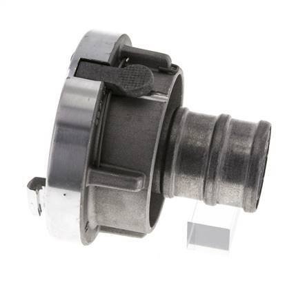 Acoplamiento Storz de aluminio forjado 52-C (66 mm) Pilar de manguera de 42 mm giratorio con bloqueo