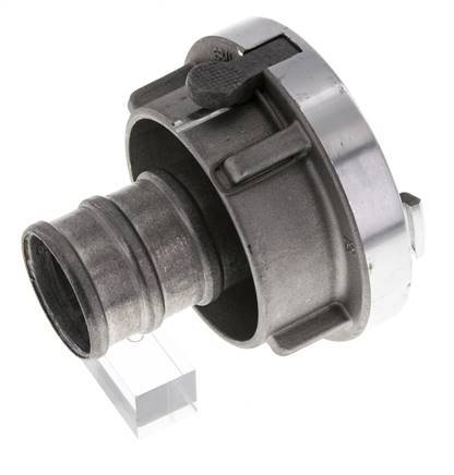Acoplamiento Storz de aluminio forjado 52-C (66 mm) Pilar de manguera de 42 mm giratorio con bloqueo