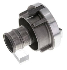 Acoplamiento Storz de aluminio forjado 52-C (66 mm) Pilar de manguera de 42 mm giratorio con bloqueo