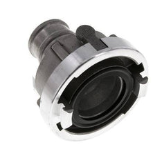 Acoplamiento Storz de aluminio forjado 52-C (66 mm) Pilar de manguera de 42 mm giratorio con bloqueo