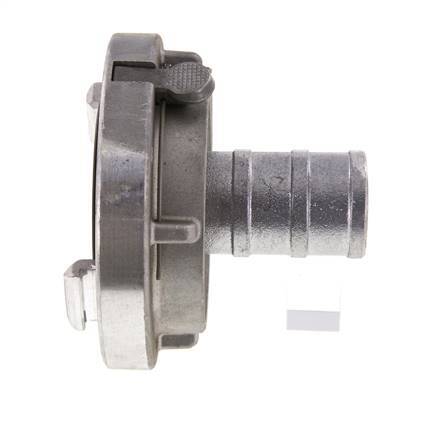 Acoplamiento Storz de aluminio forjado de 65 (81 mm) Pilar de manguera de 38 mm giratorio con bloqueo
