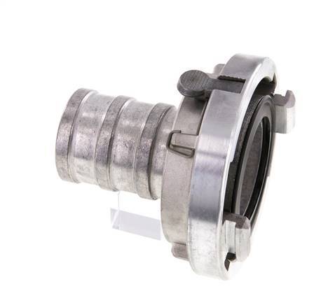 Acoplamiento Storz de aluminio forjado de 65 (81 mm) Pilar de manguera de 52 mm giratorio con bloqueo