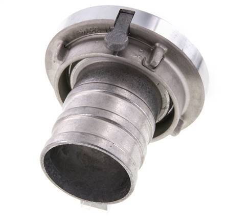 Acoplamiento Storz de aluminio forjado de 65 (81 mm) Pilar de manguera giratorio con bloqueo
