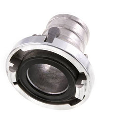 Acoplamiento Storz de aluminio forjado de 65 (81 mm) Pilar de manguera giratorio con bloqueo