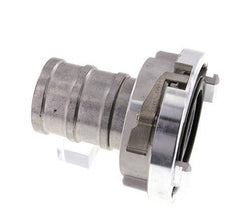 Acoplamiento Storz de aluminio forjado 75-B (89 mm) Pilar de manguera de 65 mm giratorio con bloqueo