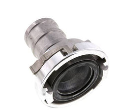 Acoplamiento Storz de aluminio forjado 75-B (89 mm) Pilar de manguera de 65 mm giratorio con bloqueo