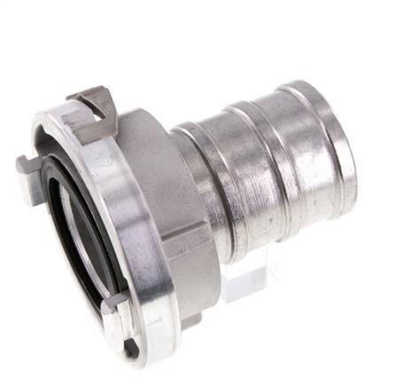 Acoplamiento Storz de aluminio forjado 75-B (89 mm) Pilar de manguera de 70 mm giratorio con bloqueo