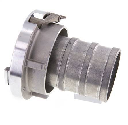 Acoplamiento Storz de aluminio forjado 75-B (89 mm) Pilar de manguera giratorio con bloqueo