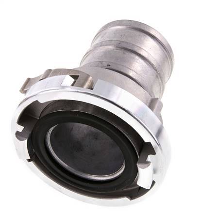 Acoplamiento Storz de aluminio forjado 75-B (89 mm) Pilar de manguera giratorio con bloqueo
