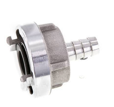 Acoplamiento Storz de aluminio forjado 25-D (31 mm) Pilar de manguera de 13 mm Giratorio para una manguera de PVC