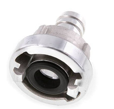 Acoplamiento Storz de aluminio forjado 25-D (31 mm) Pilar de manguera de 19 mm Giratorio para una manguera de PVC