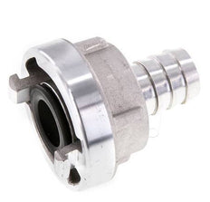 Acoplamiento Storz de aluminio forjado 25-D (31 mm) Pilar de manguera de 19 mm Giratorio para una manguera de PVC