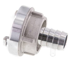 Acoplamiento Storz de aluminio forjado 25-D (31 mm) Pilar de manguera de 19 mm Giratorio para una manguera de PVC