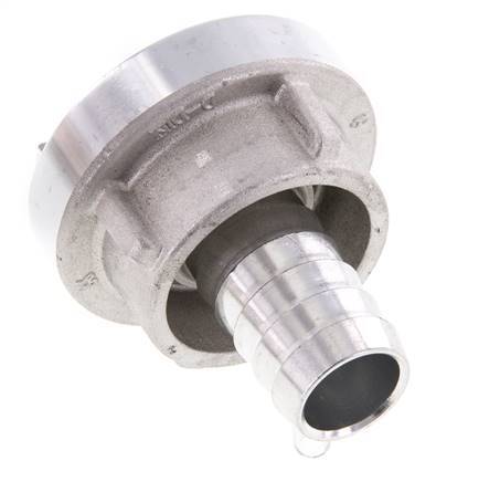Acoplamiento Storz de aluminio forjado 25-D (31 mm) Pilar de manguera de 19 mm Giratorio para una manguera de PVC