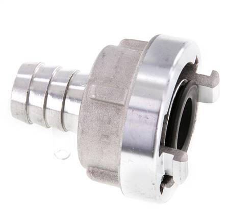 Acoplamiento Storz de aluminio forjado 25-D (31 mm) Pilar de manguera de 19 mm Giratorio para una manguera de PVC