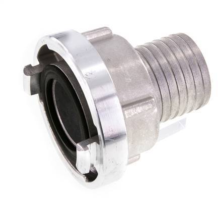 Acoplamiento Storz de aluminio forjado 52-C (66 mm) Pilar de manguera de 51 mm Giratorio para una manguera de PVC