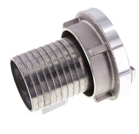 Acoplamiento Storz de aluminio forjado 75-B (89 mm) Pilar de manguera de 76 mm Giratorio para una manguera de PVC