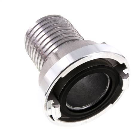 Acoplamiento Storz de aluminio forjado 75-B (89 mm) Pilar de manguera de 76 mm Giratorio para una manguera de PVC