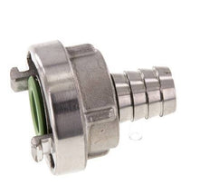 acoplamiento Storz de acero inoxidable 25-D (31 mm) Pilar de manguera de 19 mm Giratorio para una manguera de PVC