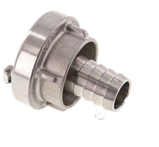 acoplamiento Storz de acero inoxidable 25-D (31 mm) Pilar de manguera de 19 mm Giratorio para una manguera de PVC