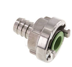 acoplamiento Storz de acero inoxidable 25-D (31 mm) Pilar de manguera de 19 mm Giratorio para una manguera de PVC