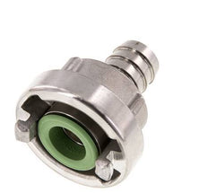 acoplamiento Storz de acero inoxidable 25-D (31 mm) Pilar de manguera de 19 mm Giratorio para una manguera de PVC