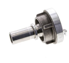 Acoplamiento Storz de aluminio forjado 25-D (31 mm) Pilar de manguera de 19 mm giratorio para conexión de abrazadera de seguridad
