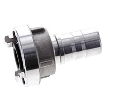 Acoplamiento Storz de aluminio forjado 25-D (31 mm) Pilar de manguera de 25 mm giratorio para conexión de abrazadera de seguridad