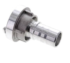 Acoplamiento Storz de aluminio forjado 25-D (31 mm) Pilar de manguera de 25 mm giratorio para conexión de abrazadera de seguridad
