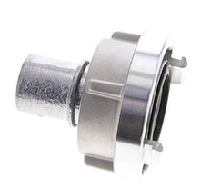 Acoplamiento Storz de aluminio forjado 52-C (66 mm) Pilar de manguera de 38 mm giratorio para conexión de abrazadera de seguridad