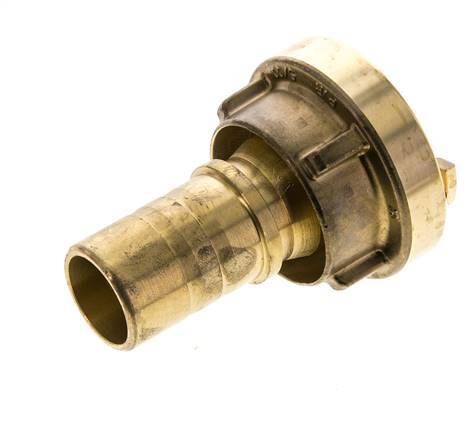 acoplamiento Storz de latón 25-D (31 mm) Pilar de manguera giratorio para conexión de abrazadera de seguridad