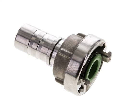 acoplamiento Storz de acero inoxidable 25-D (31 mm) Pilar de manguera giratorio para conexión de abrazadera de seguridad
