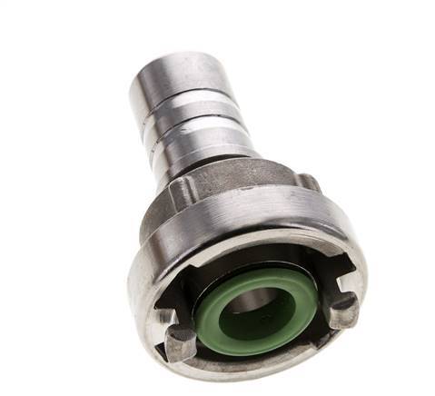 acoplamiento Storz de acero inoxidable 25-D (31 mm) Pilar de manguera giratorio para conexión de abrazadera de seguridad