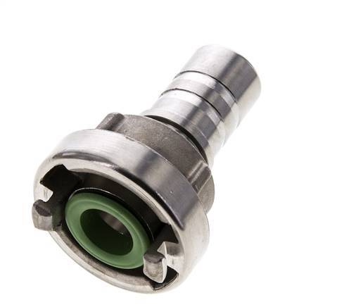acoplamiento Storz de acero inoxidable 25-D (31 mm) Pilar de manguera giratorio para conexión de abrazadera de seguridad