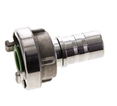 acoplamiento Storz de acero inoxidable 25-D (31 mm) Pilar de manguera giratorio para conexión de abrazadera de seguridad