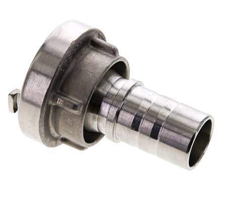 acoplamiento Storz de acero inoxidable 25-D (31 mm) Pilar de manguera giratorio para conexión de abrazadera de seguridad