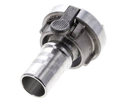 Acoplamiento Storz de aluminio forjado 25-D (31 mm) Pilar de manguera de 25 mm giratorio con bloqueo para conexión de abrazadera de seguridad