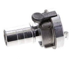 Acoplamiento Storz de aluminio forjado 25-D (31 mm) Pilar de manguera de 25 mm giratorio con bloqueo para conexión de abrazadera de seguridad