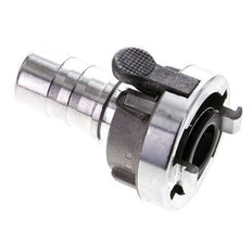 Acoplamiento Storz de aluminio forjado 25-D (31 mm) Pilar de manguera de 25 mm giratorio con bloqueo para conexión de abrazadera de seguridad