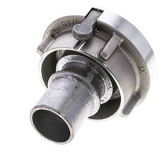 Acoplamiento Storz de aluminio forjado 52-C (66 mm) Pilar de manguera de 38 mm giratorio con bloqueo para conexión de abrazadera de seguridad